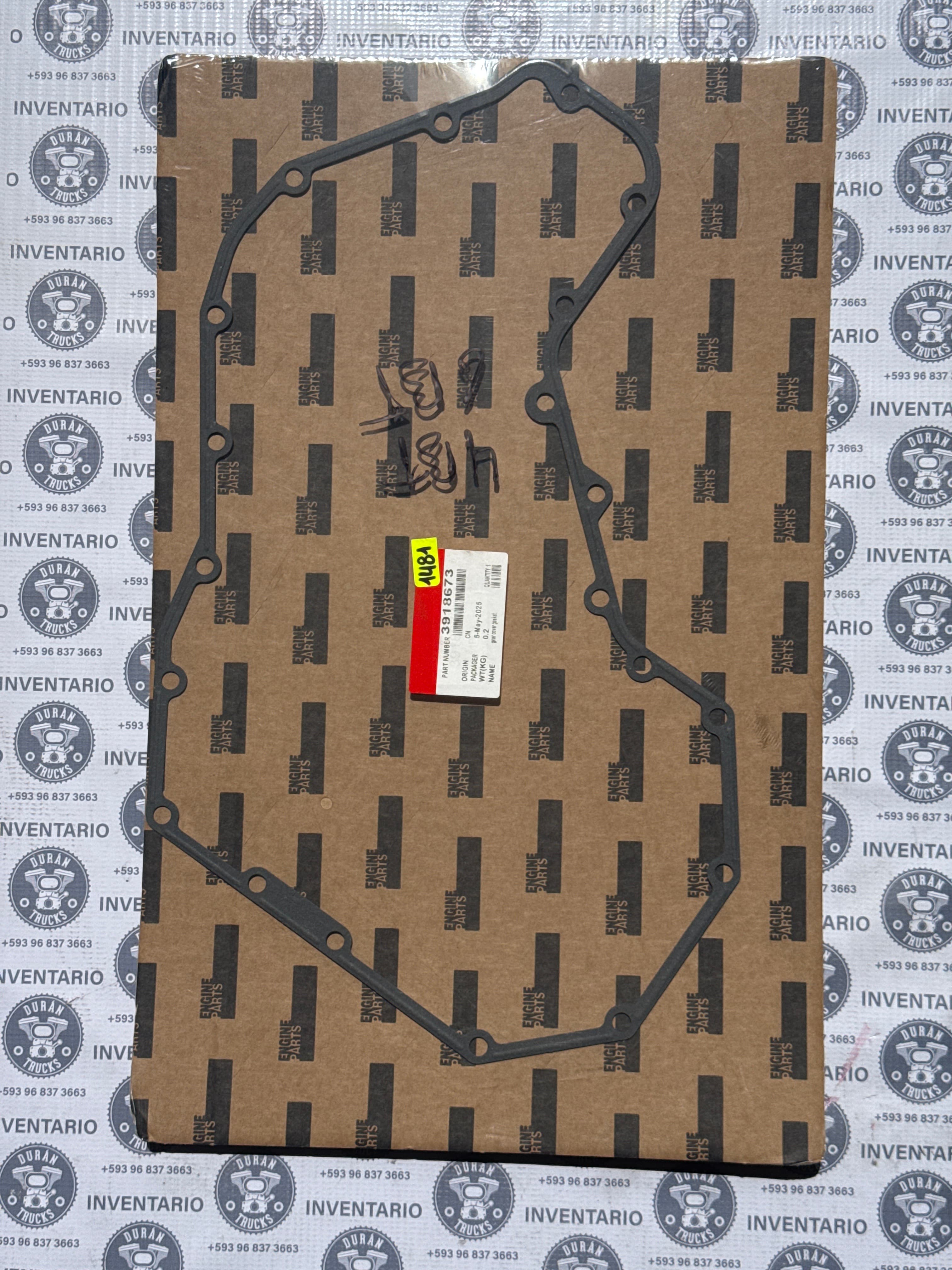 EMPAQUE DE TAPA DE DISTRIBUCION CUMMINS 4BT 6BT