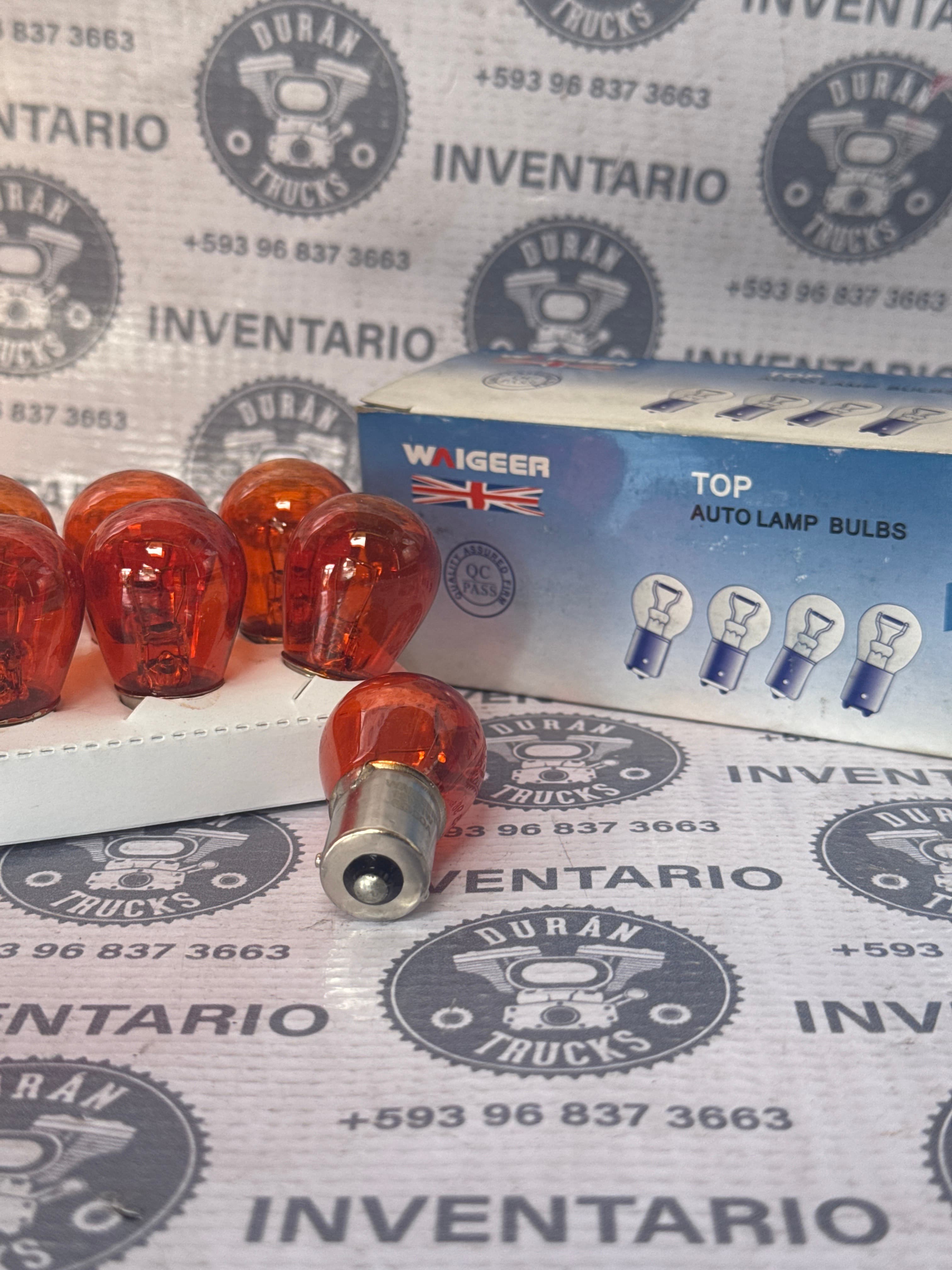 BOMBILLOS 1P AMARILLOS