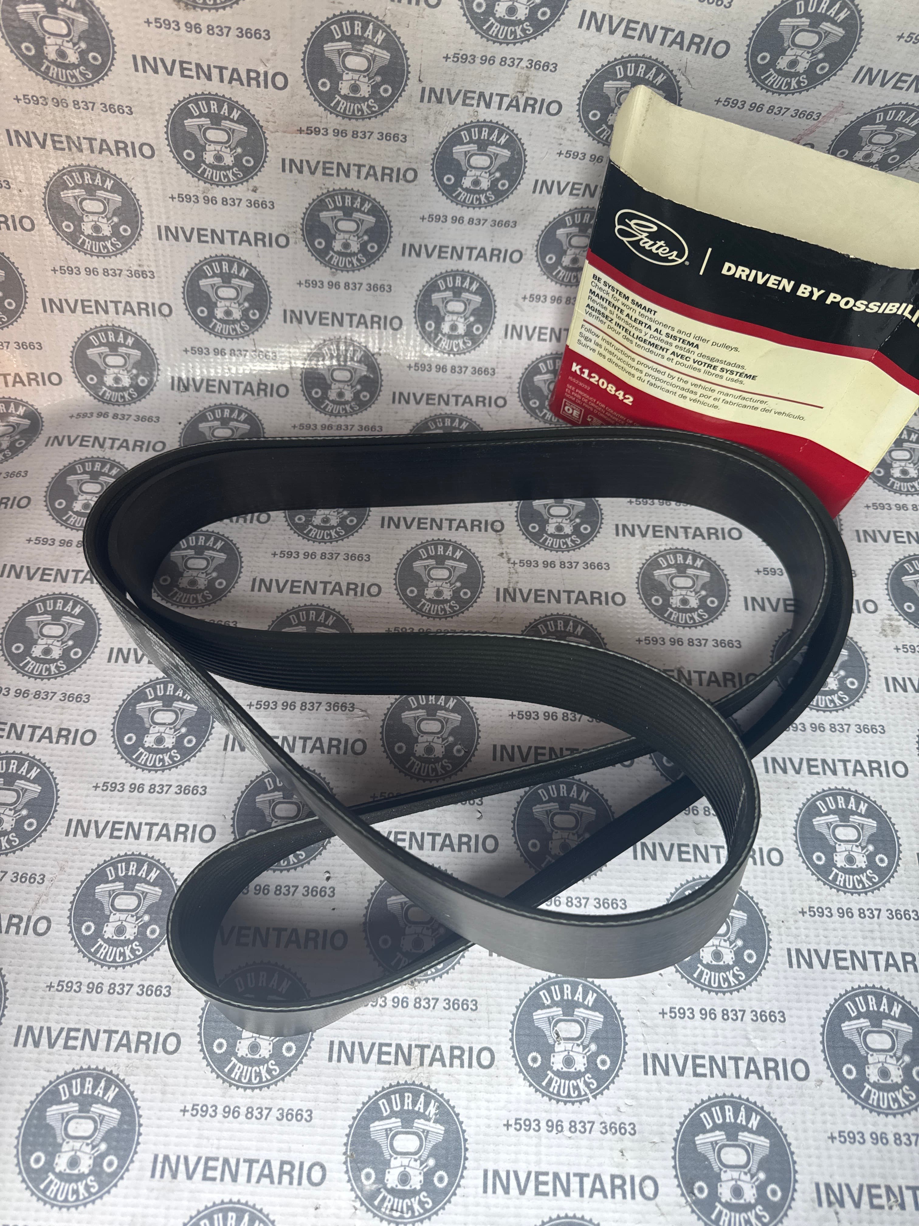BANDA ACANALADA KENWORTH T800 MOTOR ISX