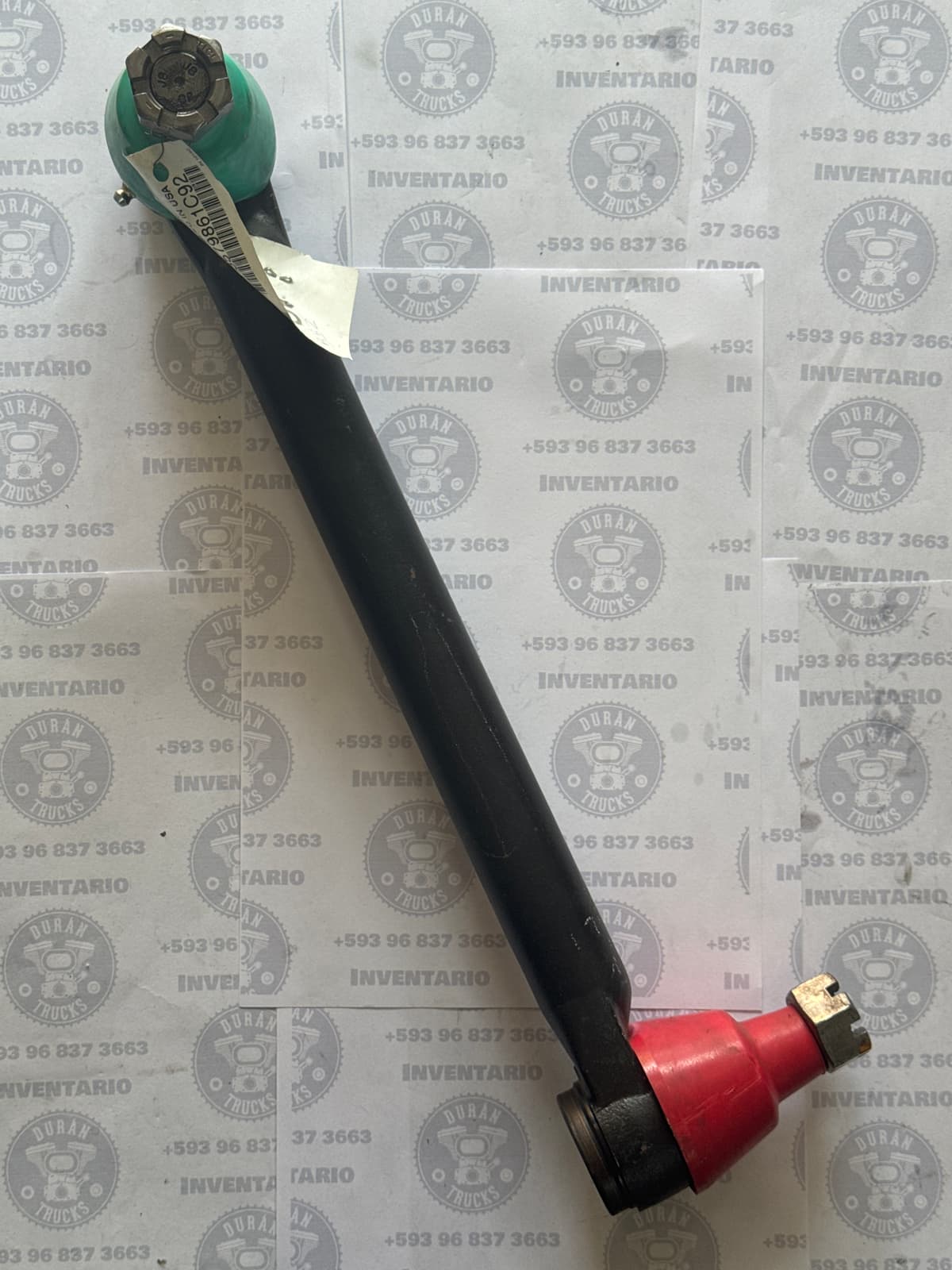 BARRA DE DIRECCION CORTA INTERNATIONAL 16.5" LARGO 7300 - 7400 - 7600