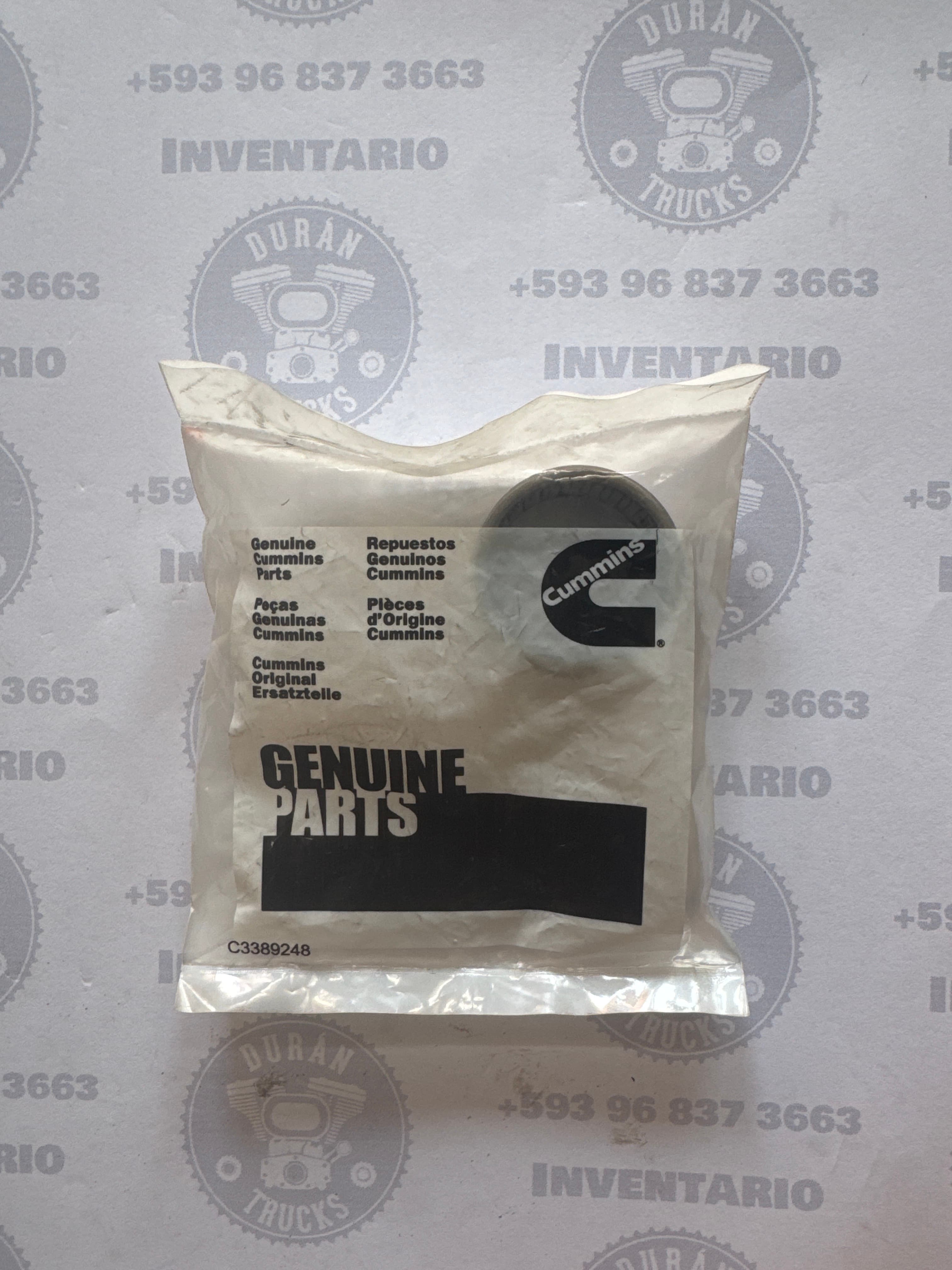 CANASTILLAS DE TAPA DE DISTRIBUCION ISM PARA BOMBA DE AGUA