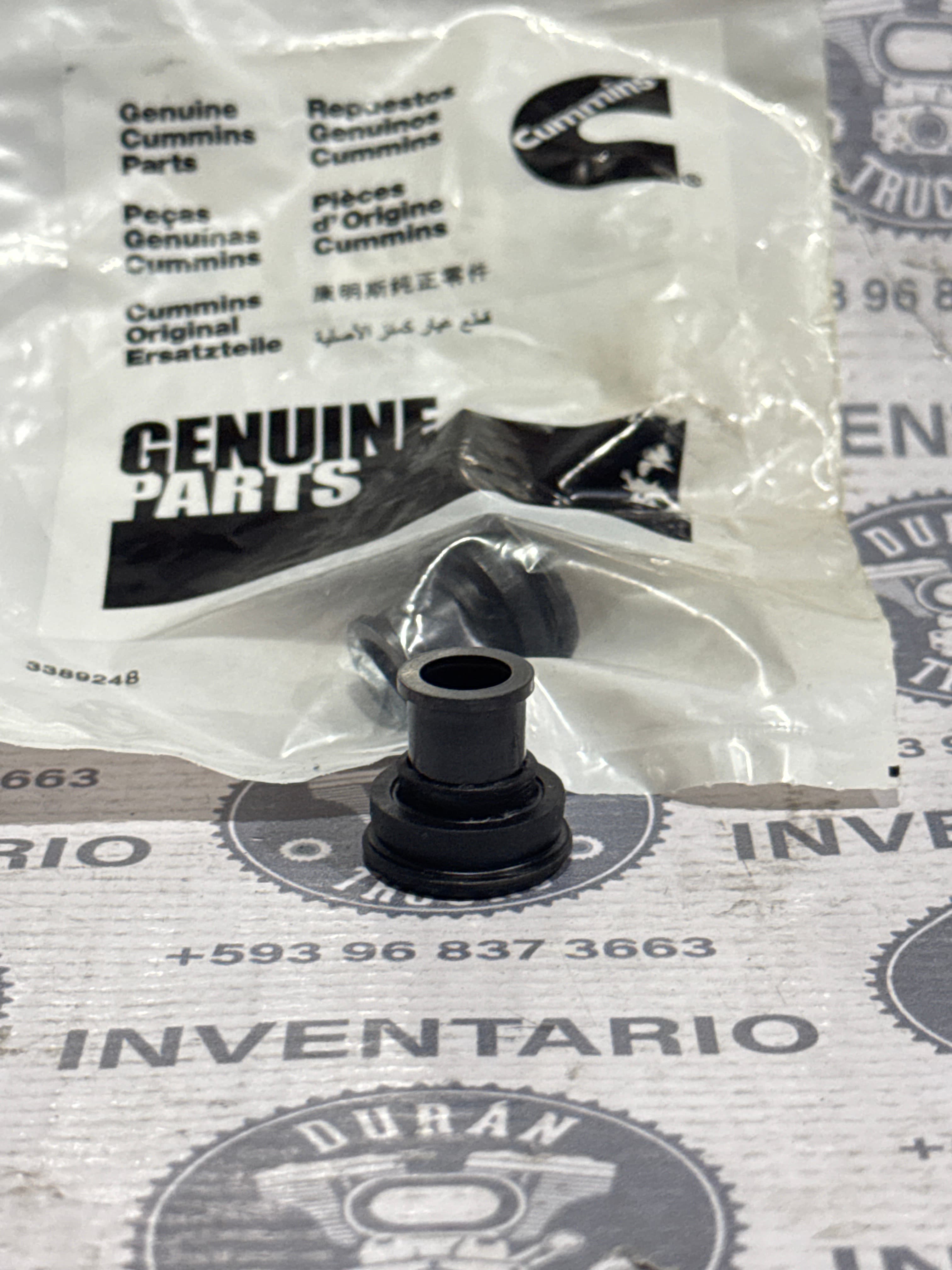 CAUCHO PARA PERNOS DE TAPAVALVULAS ISC ISL QSL