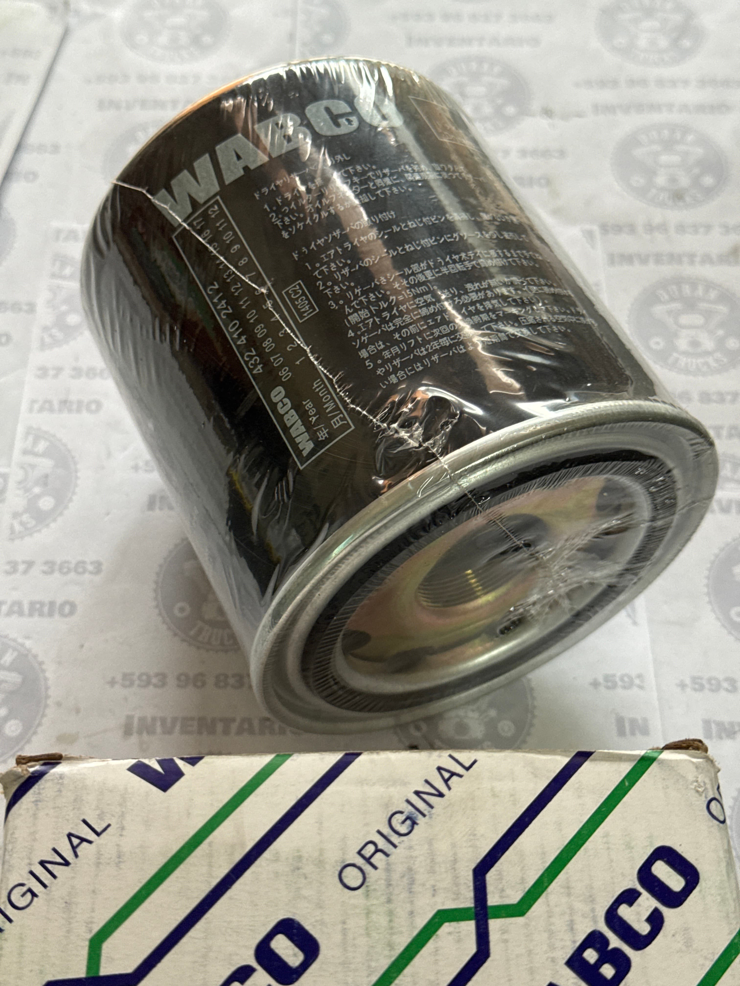 FILTRO SECADOR DE AIRE T250W AD-SP AS-IS AD-RP KENWORTH MODERNO