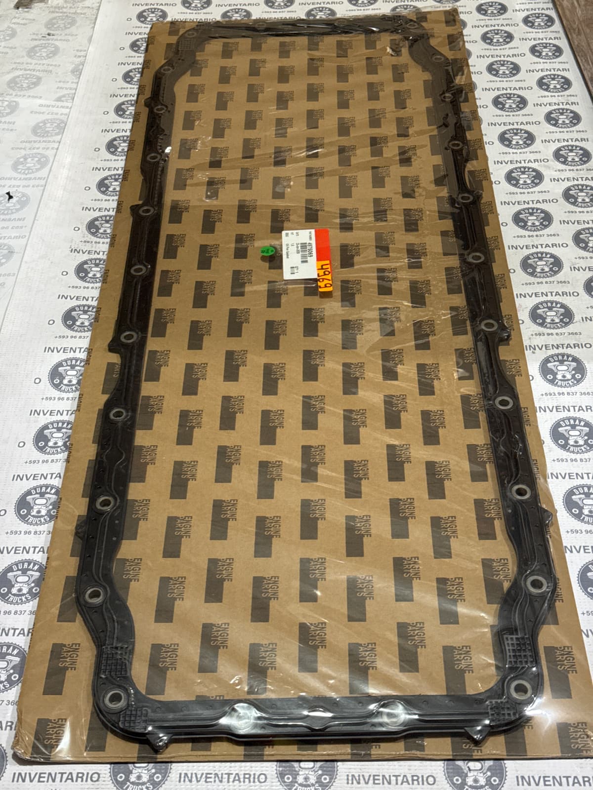 EMPAQUE DEL CARTER MOTOR CUMMINS ISZ