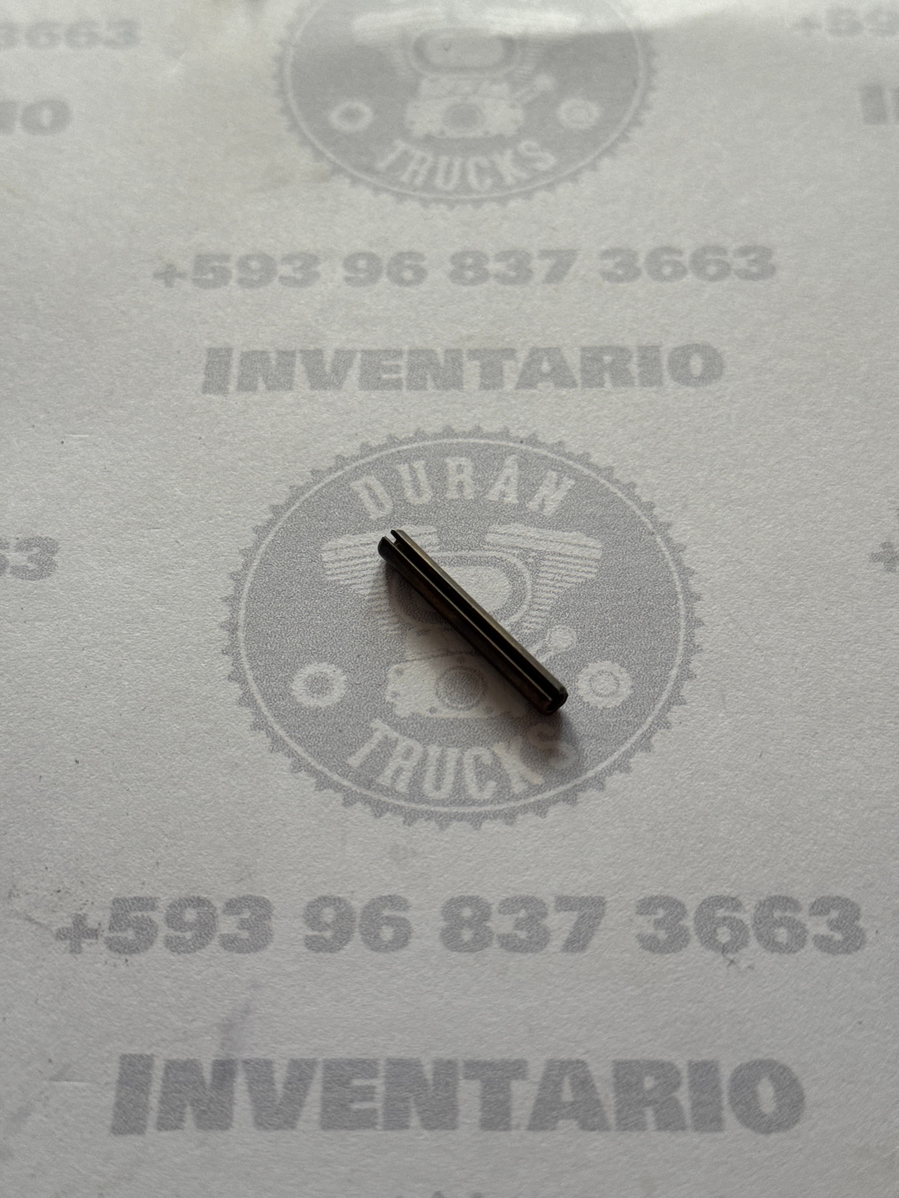 CONTRAPASADOR DE PIN DE VALVULA E INYECTOR NTC