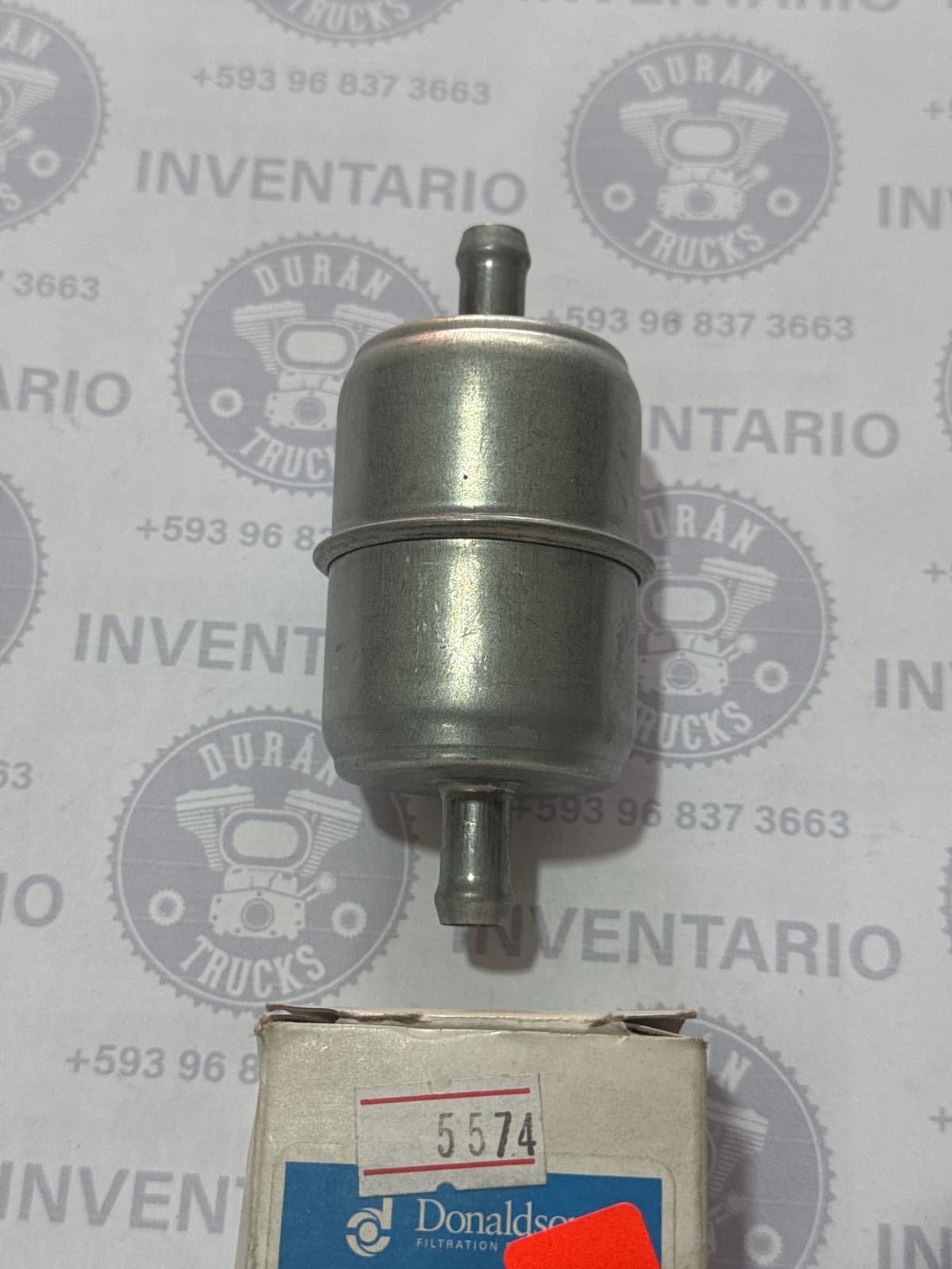 FILTRO DE COMBUSTIBLE METALICO