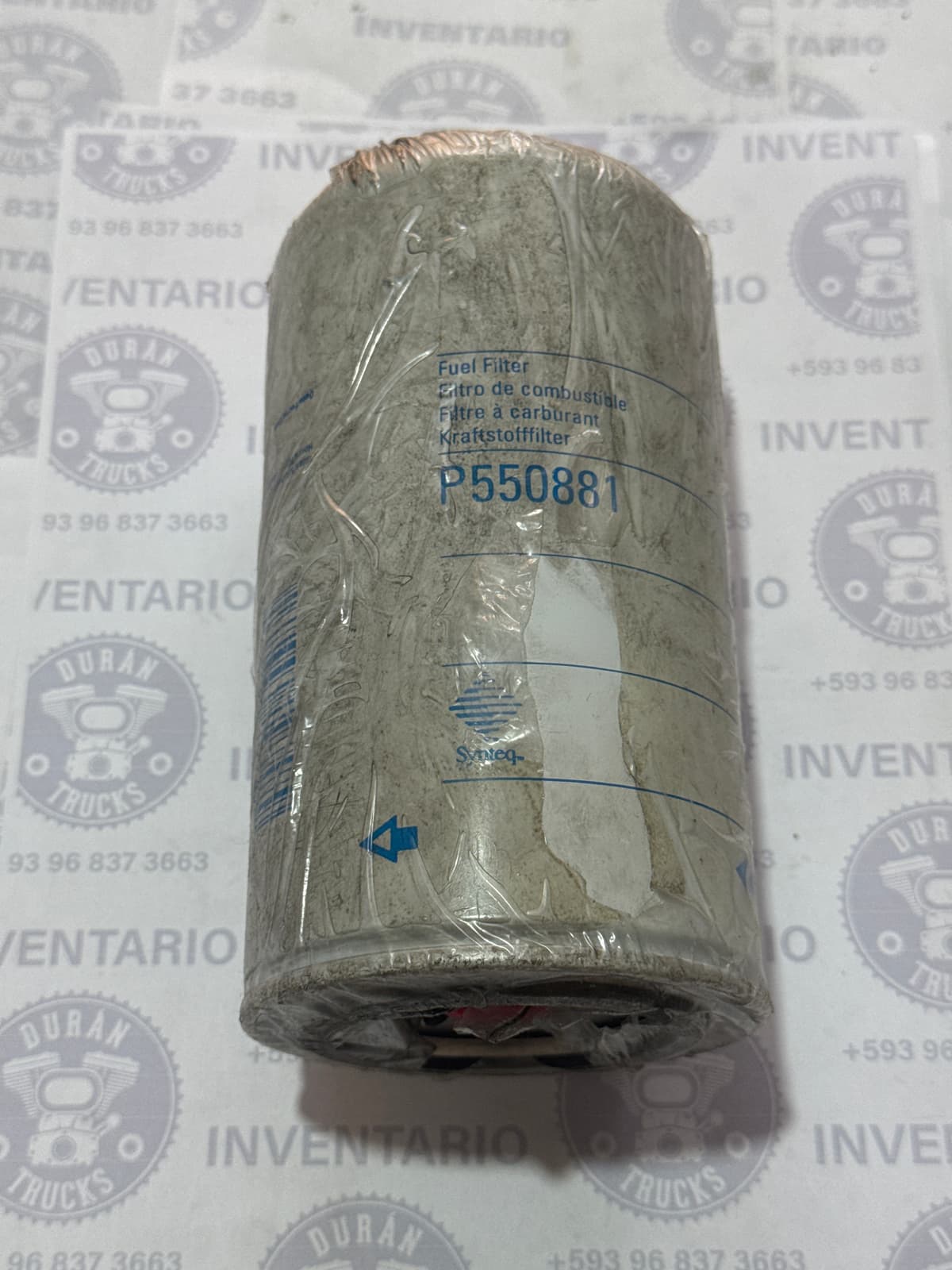 FILTRO DE COMBUSTIBLE MOTOR CATERPILLAR