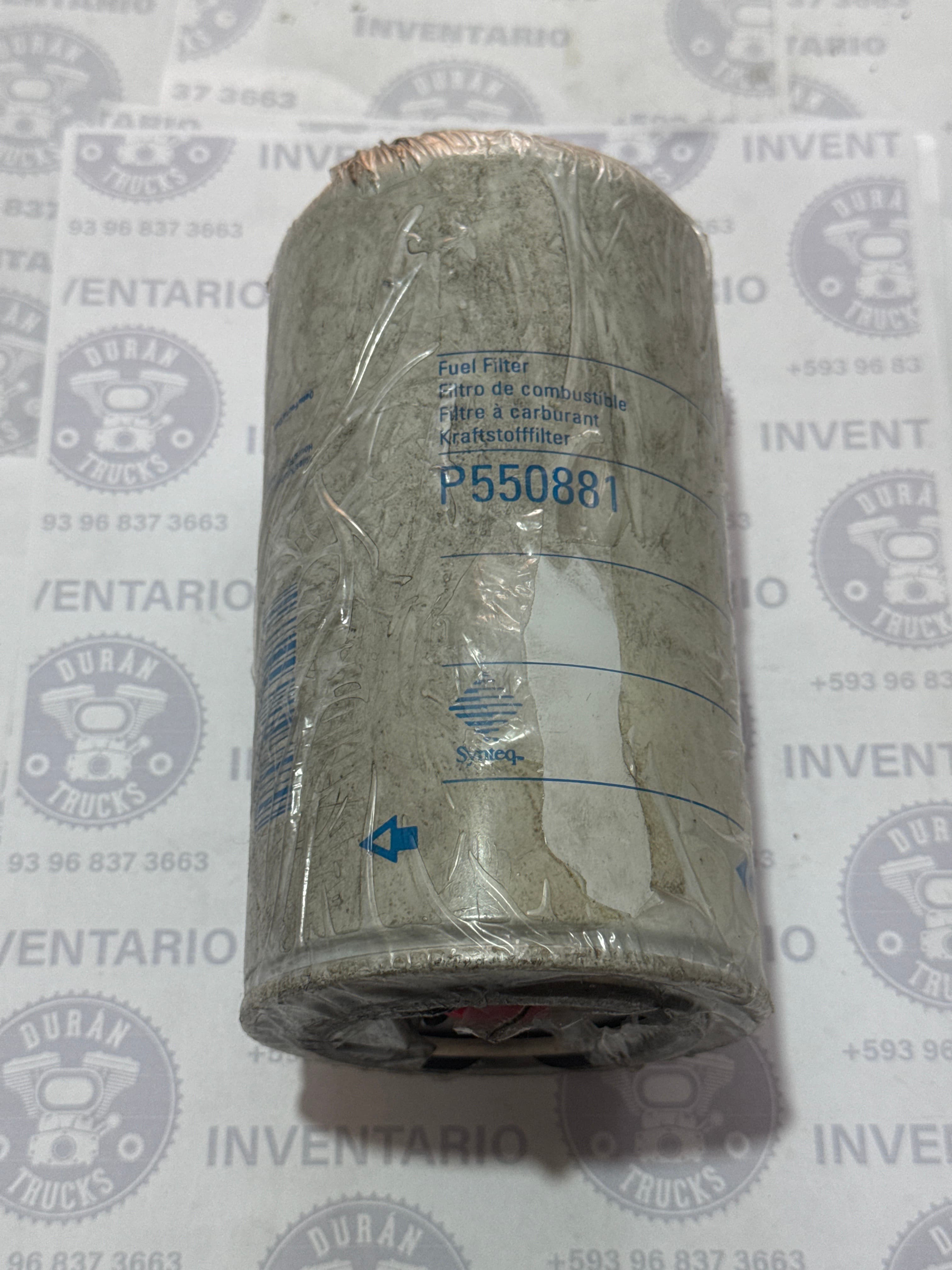 FILTRO DE COMBUSTIBLE MOTOR CATERPILLAR