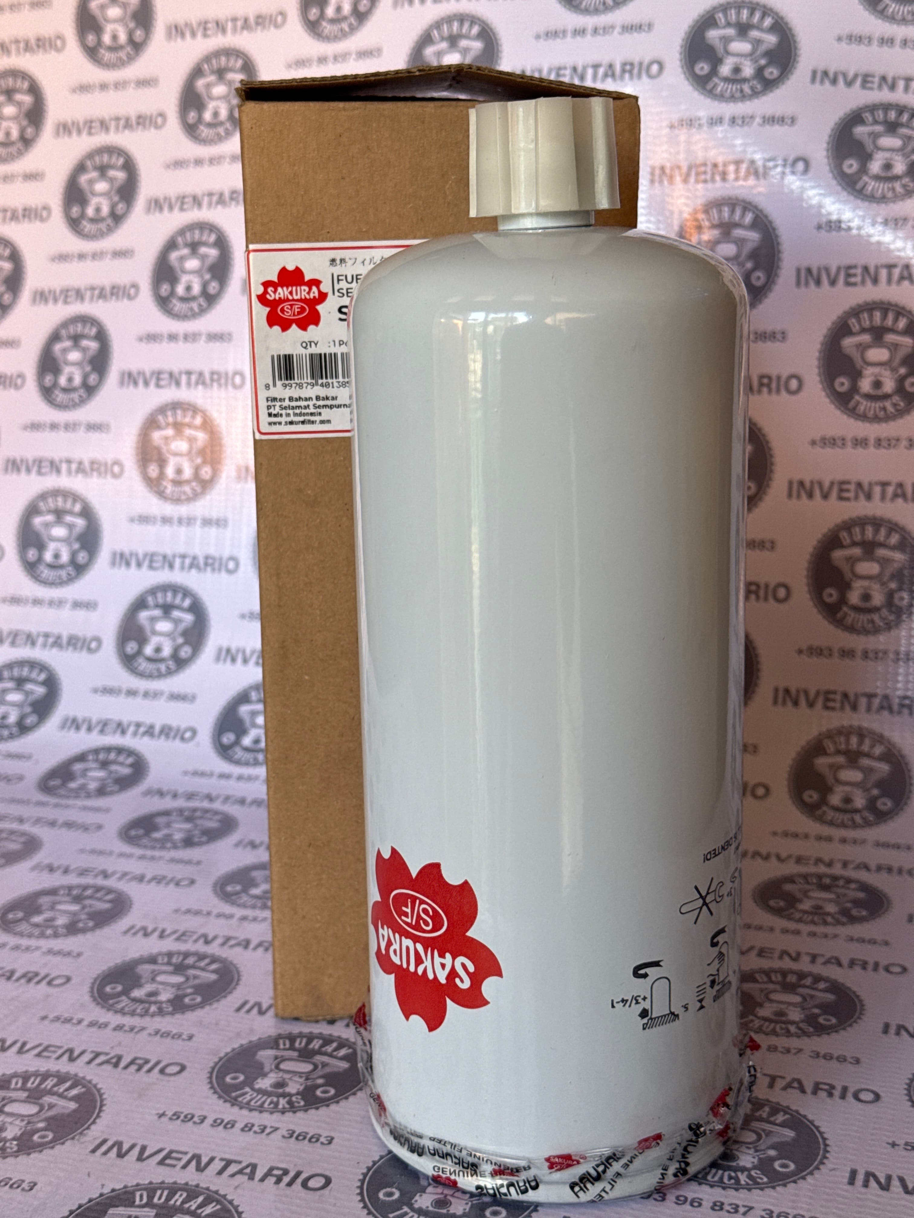 FILTRO DE COMBUSTIBLE CON SEPARADOR DE AGUA