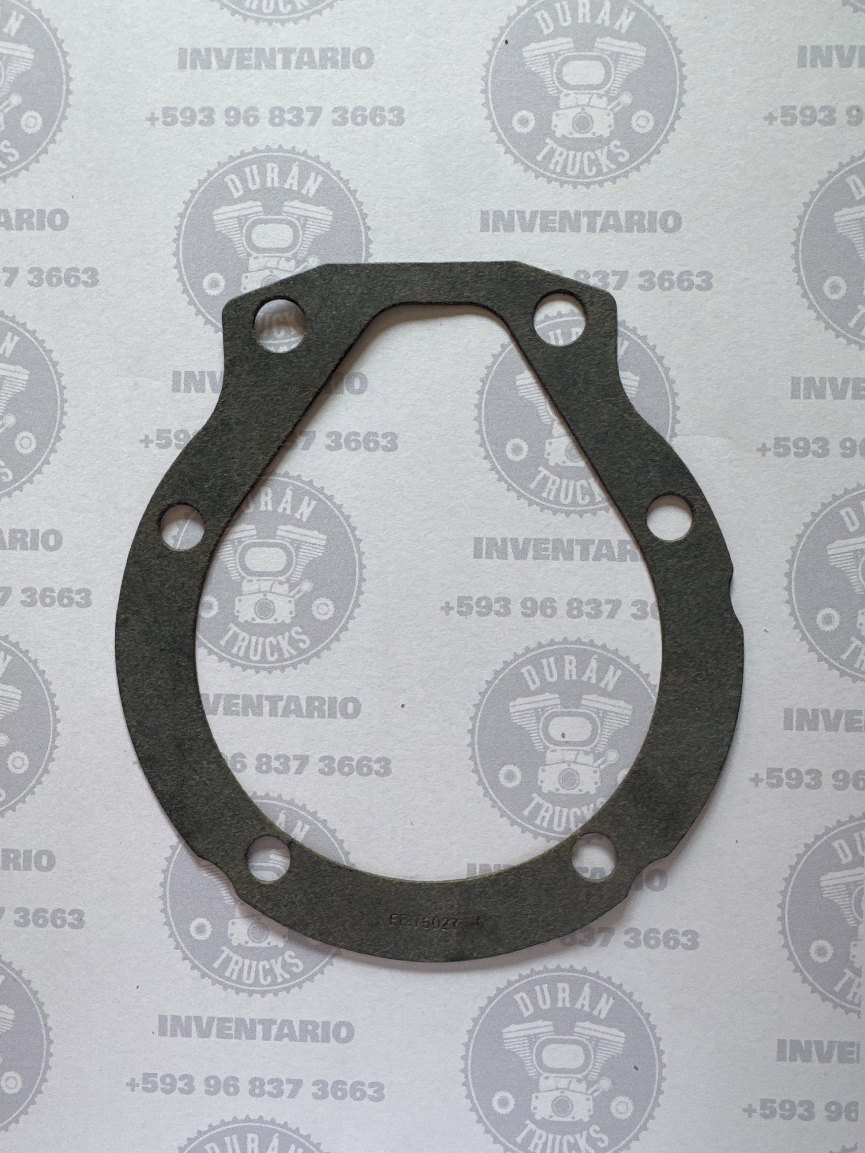 EMPAQUE DE ACOPLE DE ALUMINIO DE COMPRESOR HOLSET DE 1 PISTON