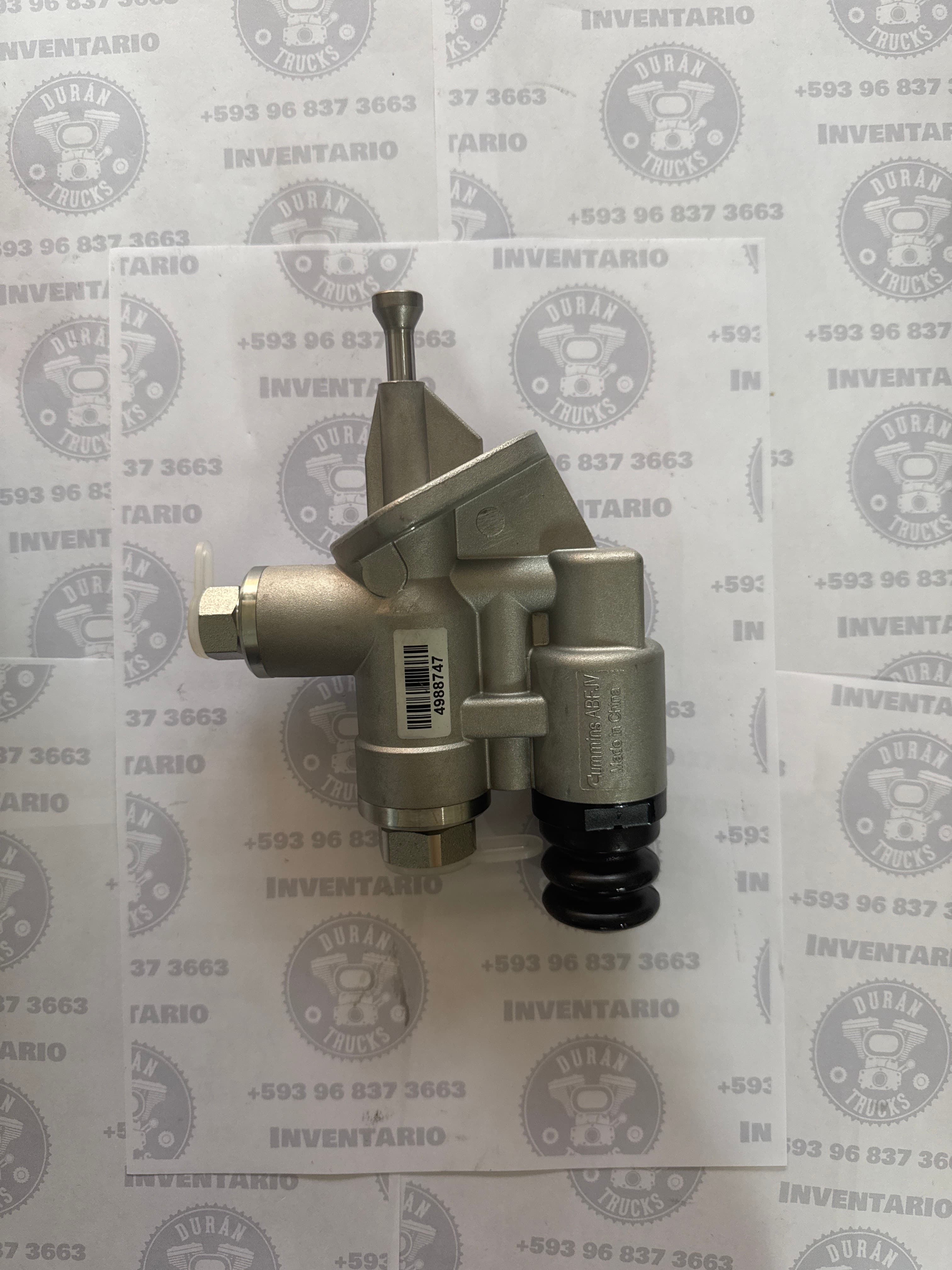 BOMBA DE COMBUSTIBLE MOTOR CUMMINS 6CT 8.3 PARA VW 26-310 DONG FENG 3251 8.9 ROSCA 1/2 NTP