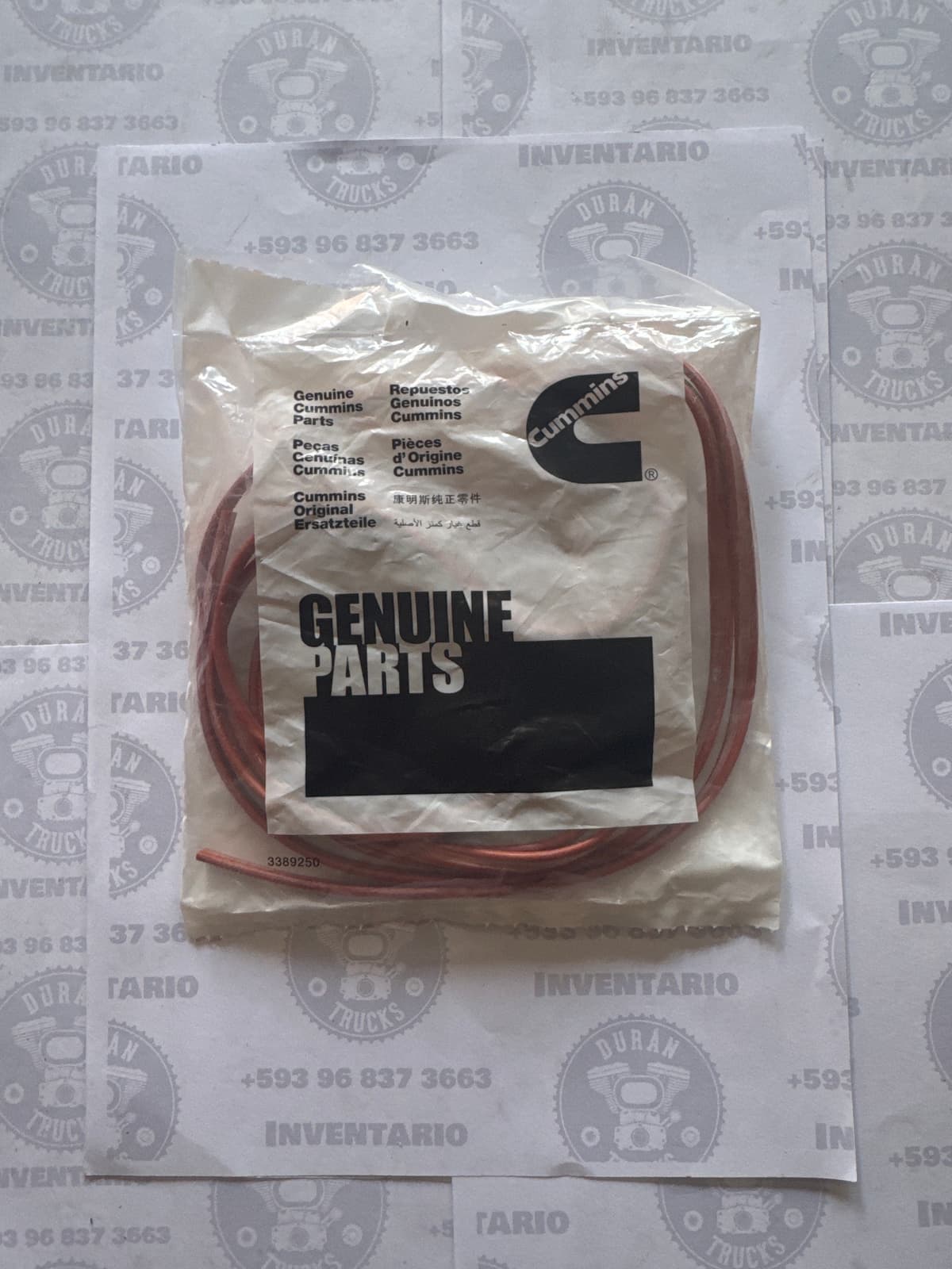 SELLO DE TAPA DE DISTRIBUCION MOTOR CUMMINS ISM