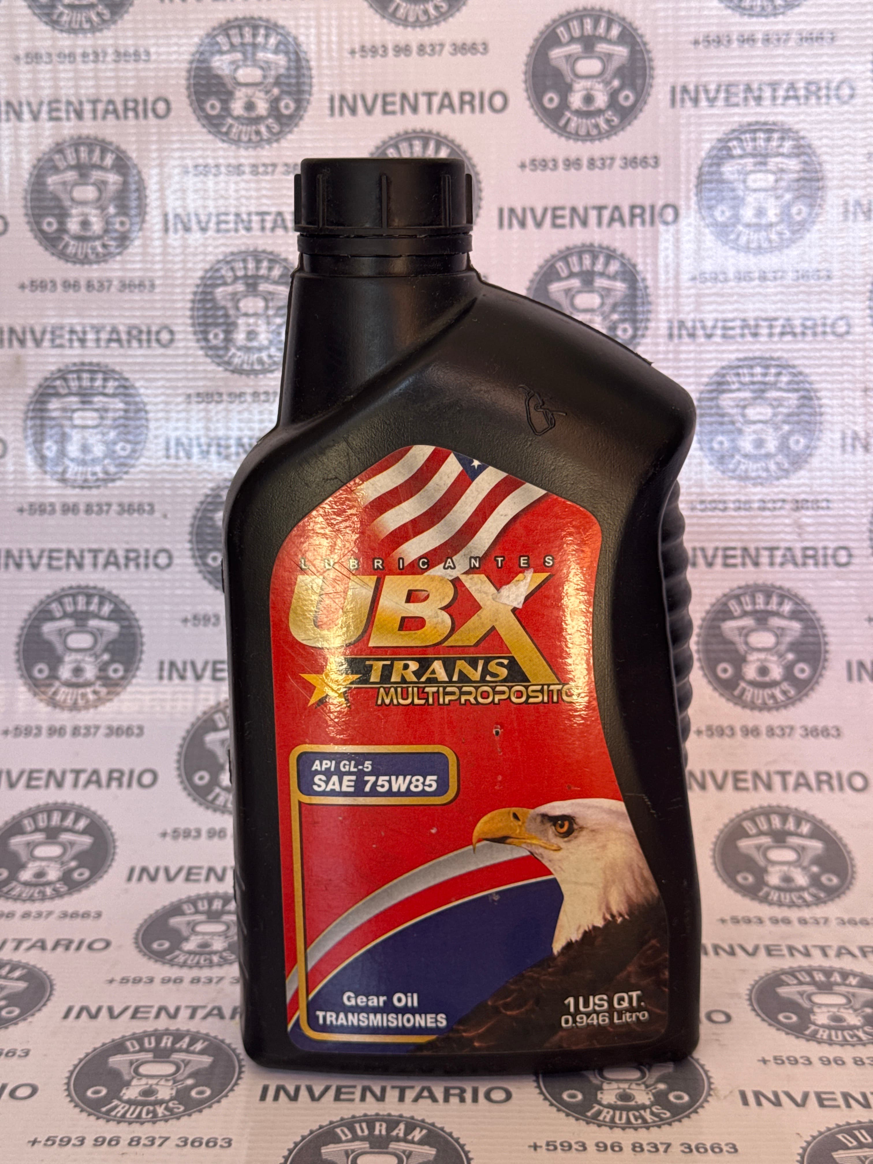 CUARTO ACEITE DE CAJA CARROS PEQUEÑOS