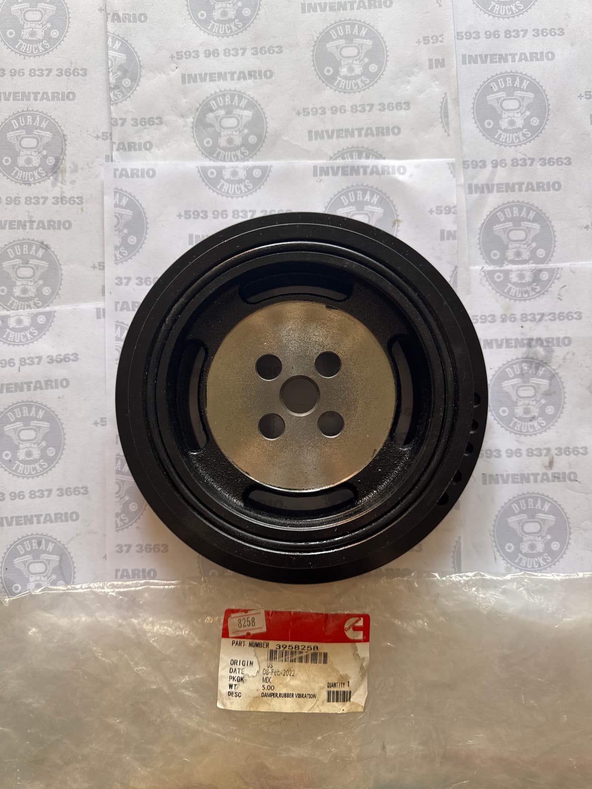 DAMPER DE MOTOR CUMMINS 4BT 6BT ISB