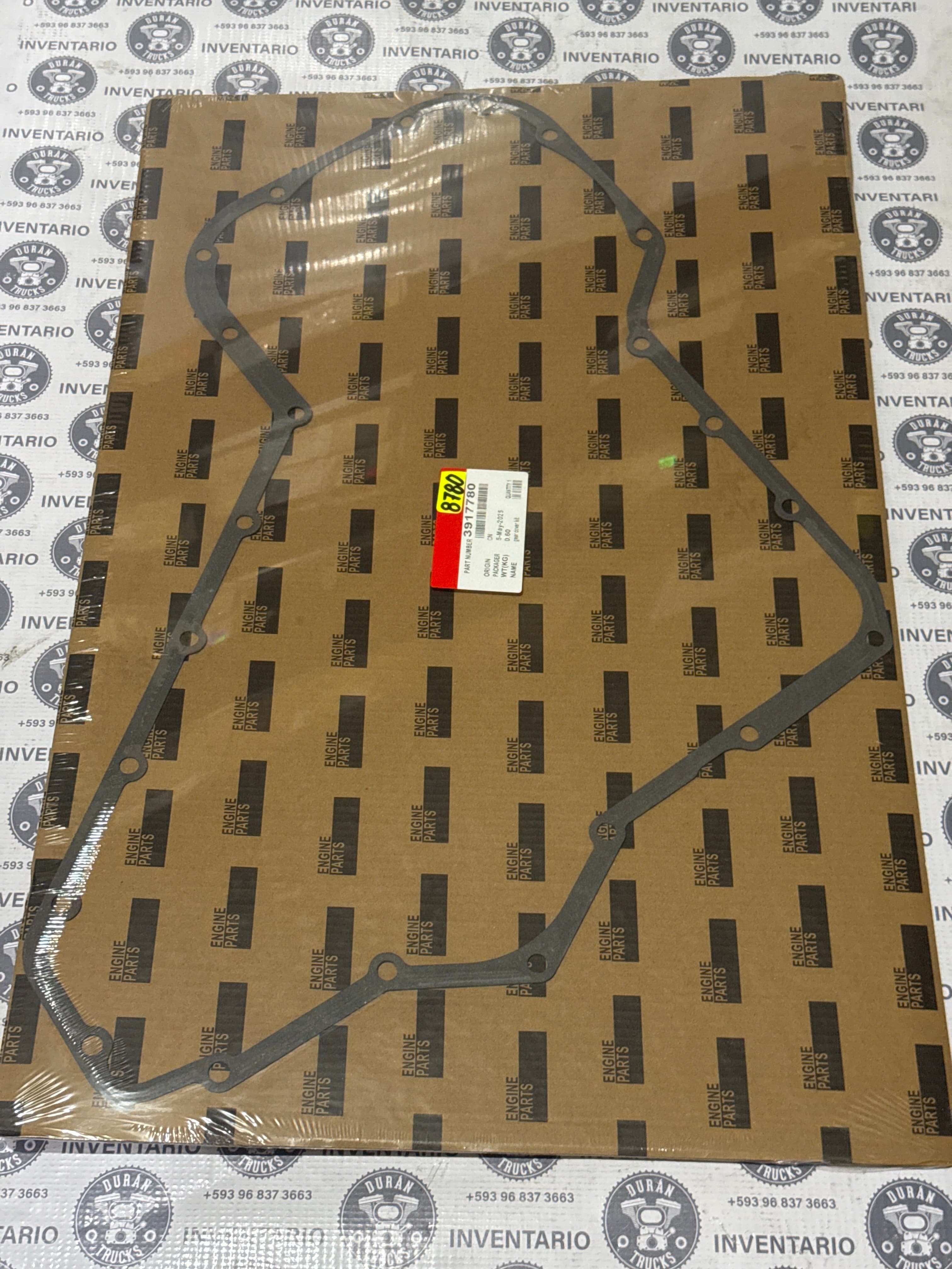 EMPAQUE DE TAPA DE DISTRIBUCION MOTOR CUMMINS 6CT 8.3