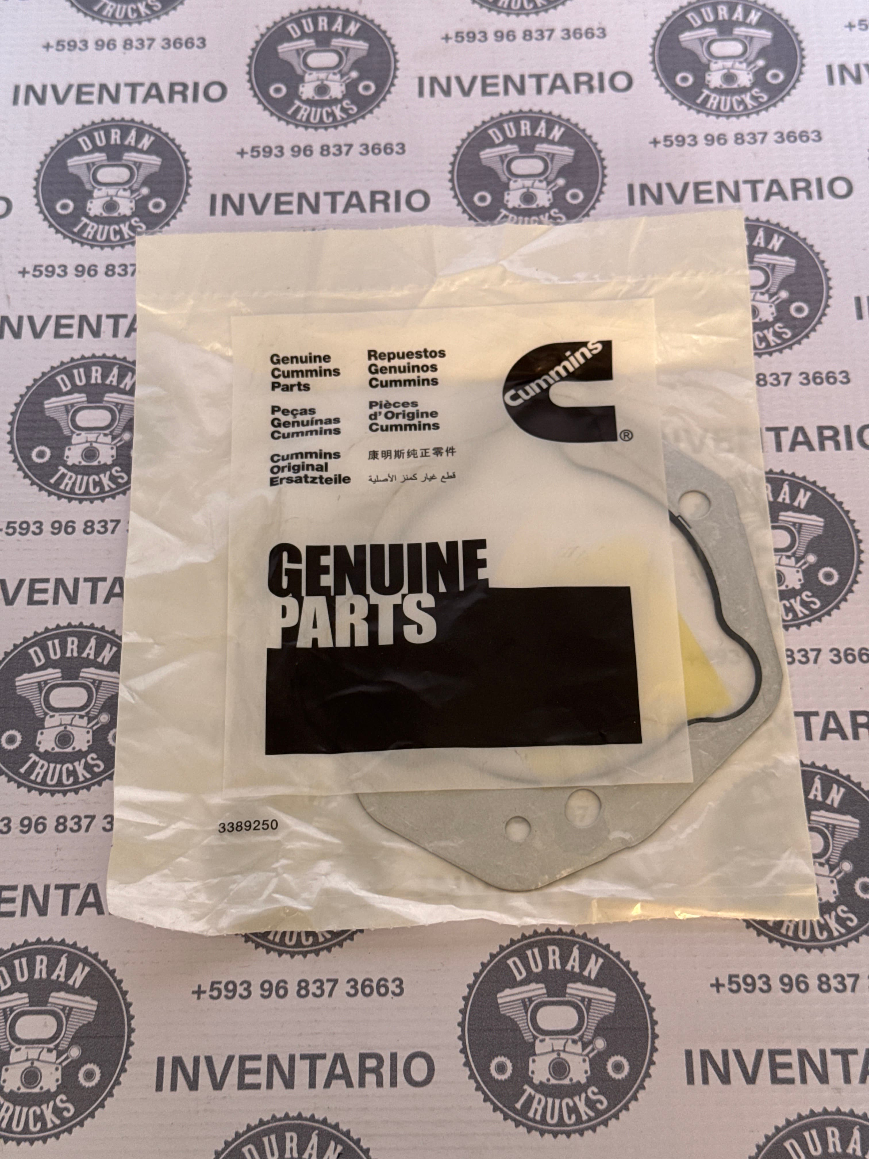 EMPAQUE DE BASE DE BOMBA DE INYECCION CUMMINS ISZ