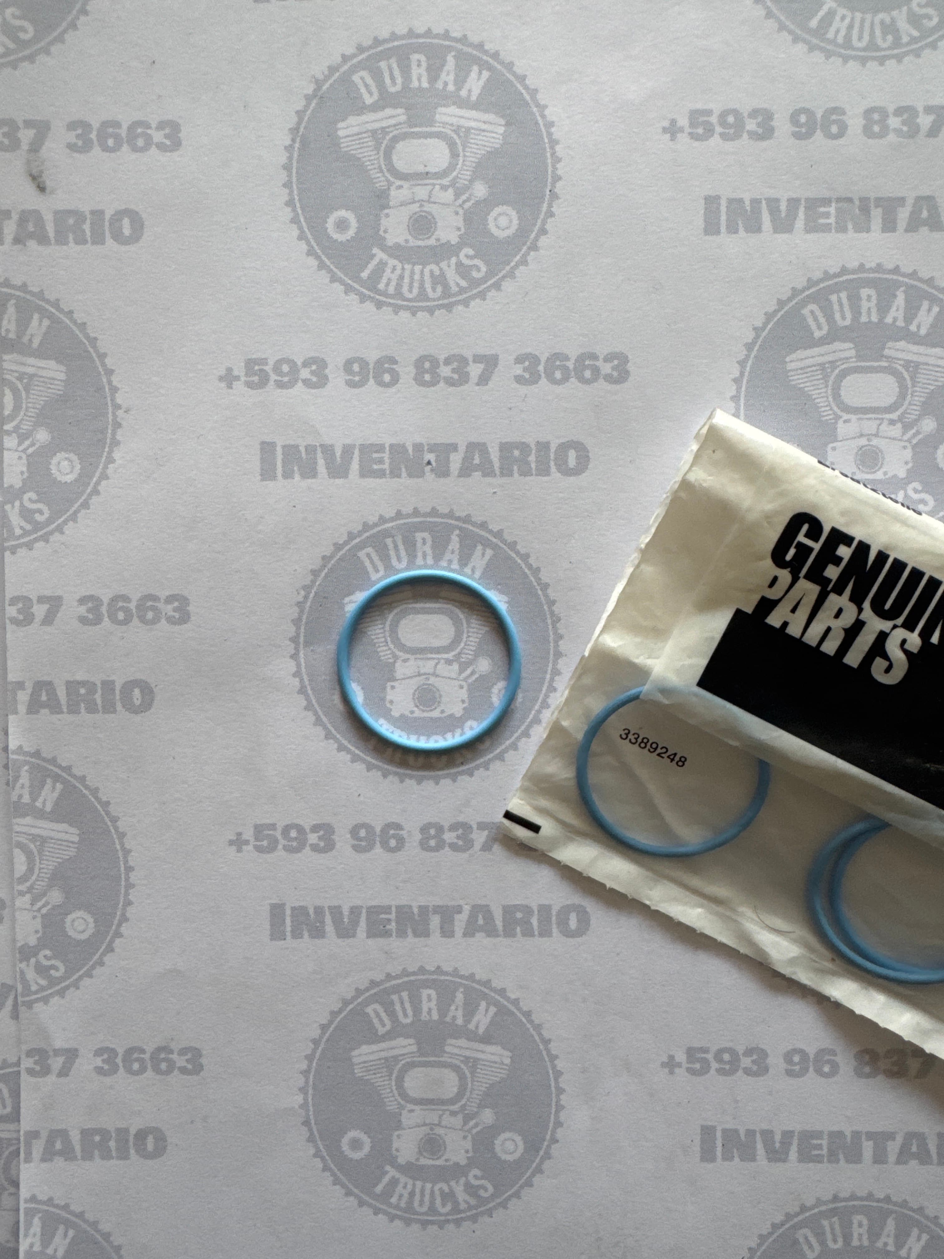 CAUCHOS INYECTOR CUMMINS N14E ISM AZUL