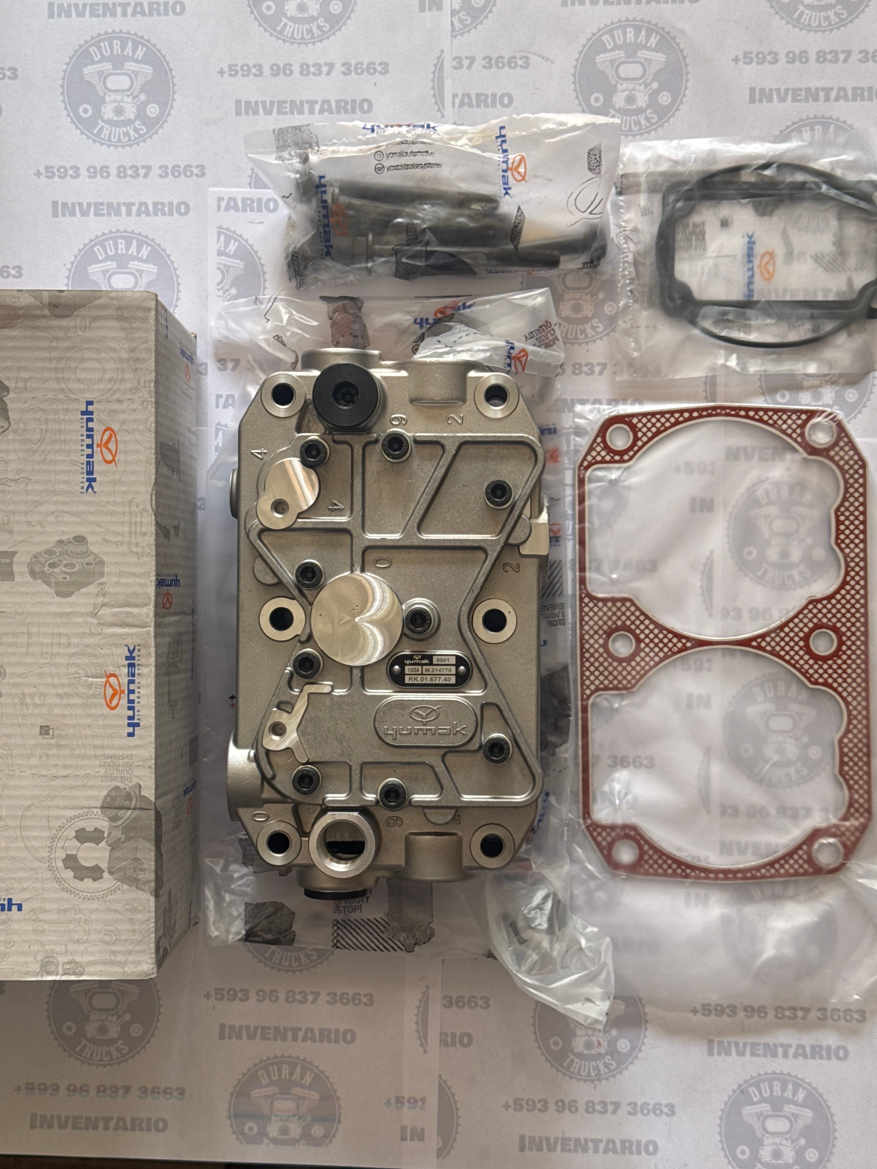 CABEZOTE DE COMPRESOR CUMMINS ISM DOBLE PISTON