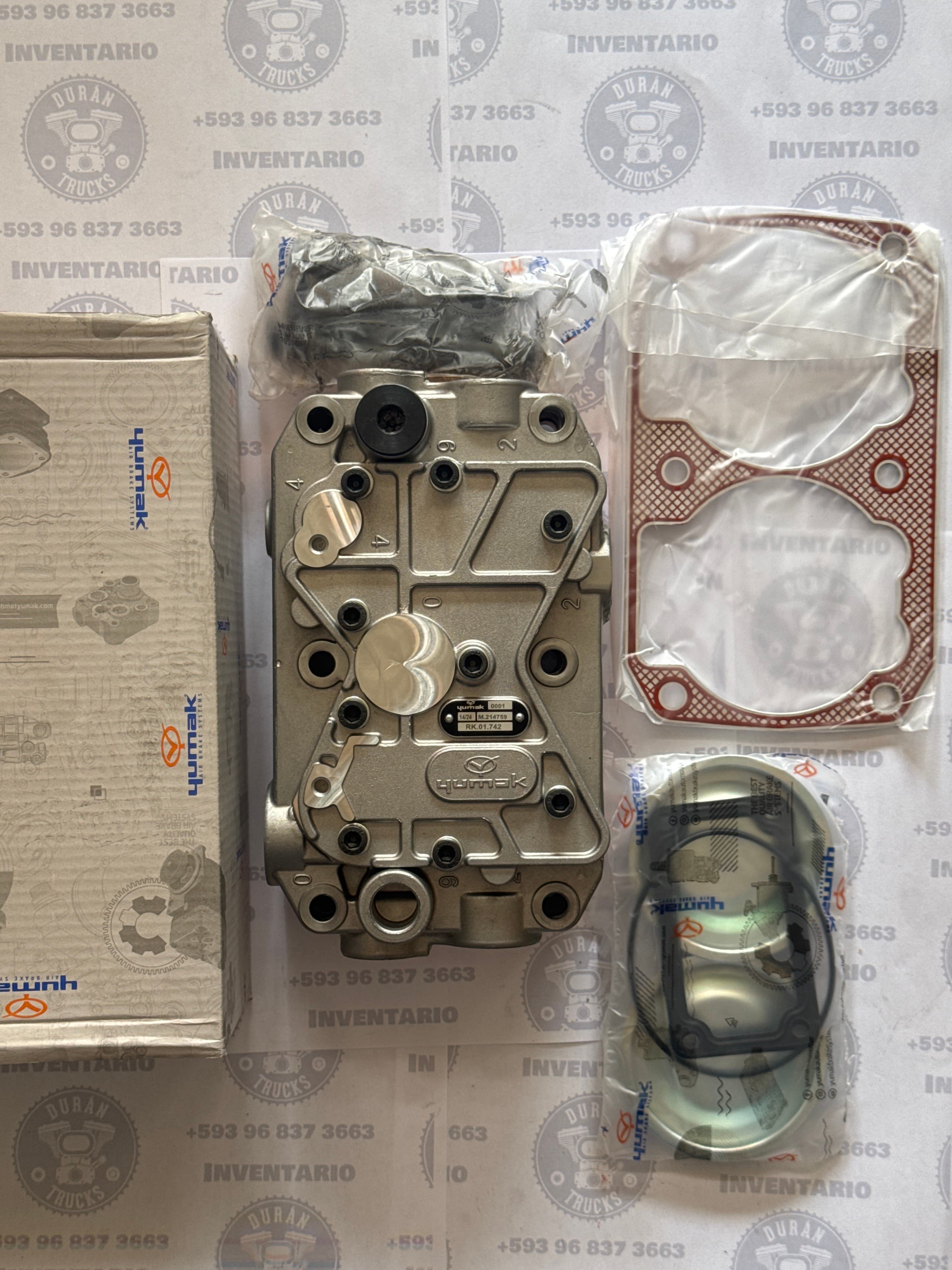 CABEZOTE DE COMPRESOR IVECO