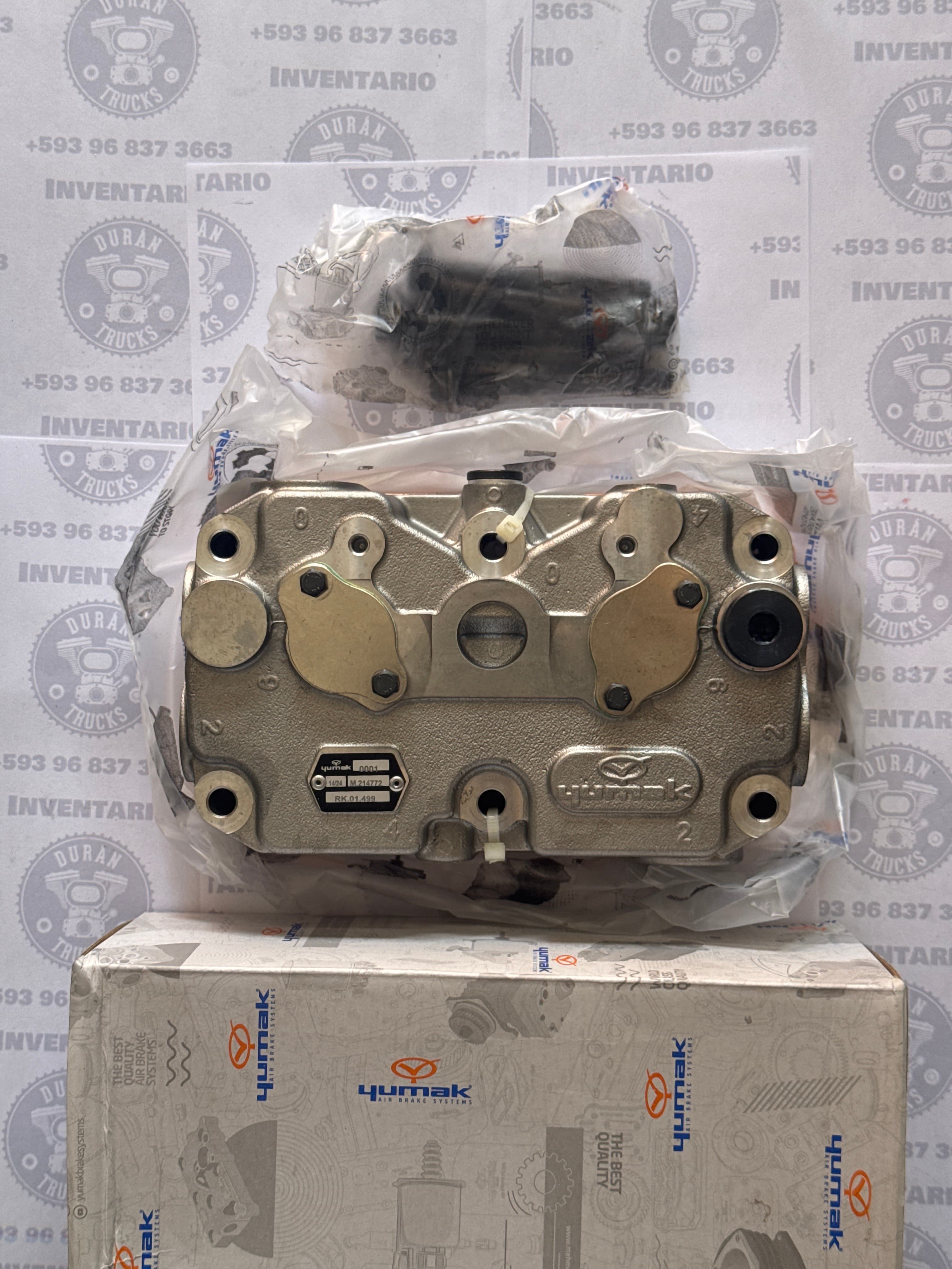 CABEZOTE DE COMPRESOR IVECO 86mm