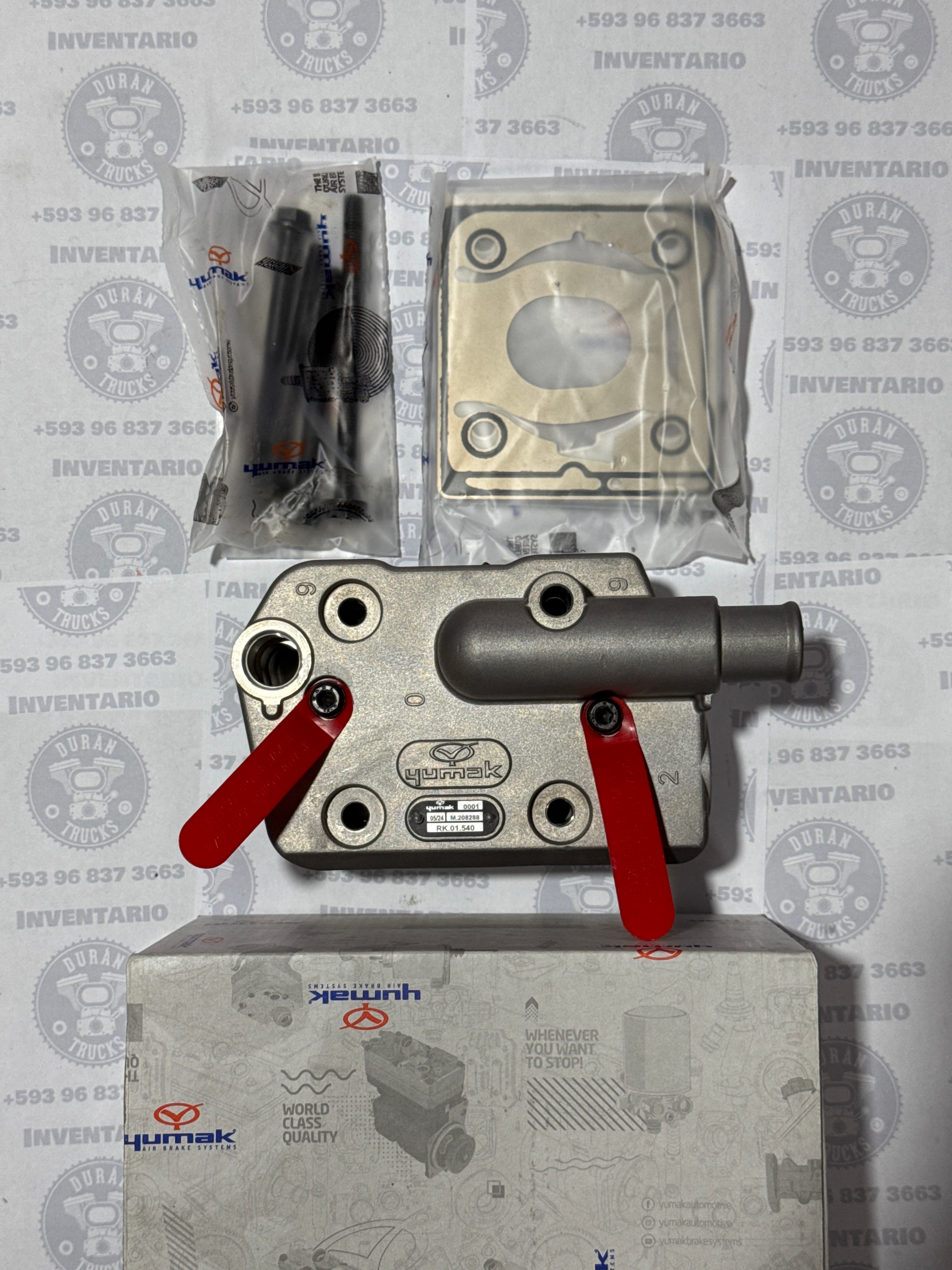 CABEZOTE DE COMPRESOR 75mm CUMMINS ISB