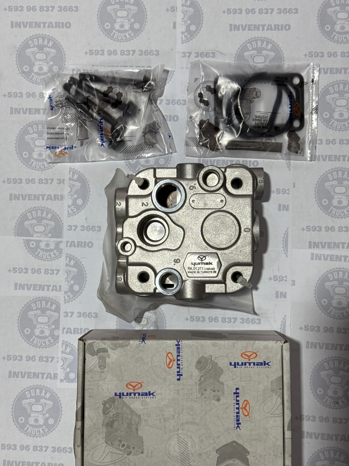 CABEZOTE DE COMPRESOR 80mm CUMMINS
