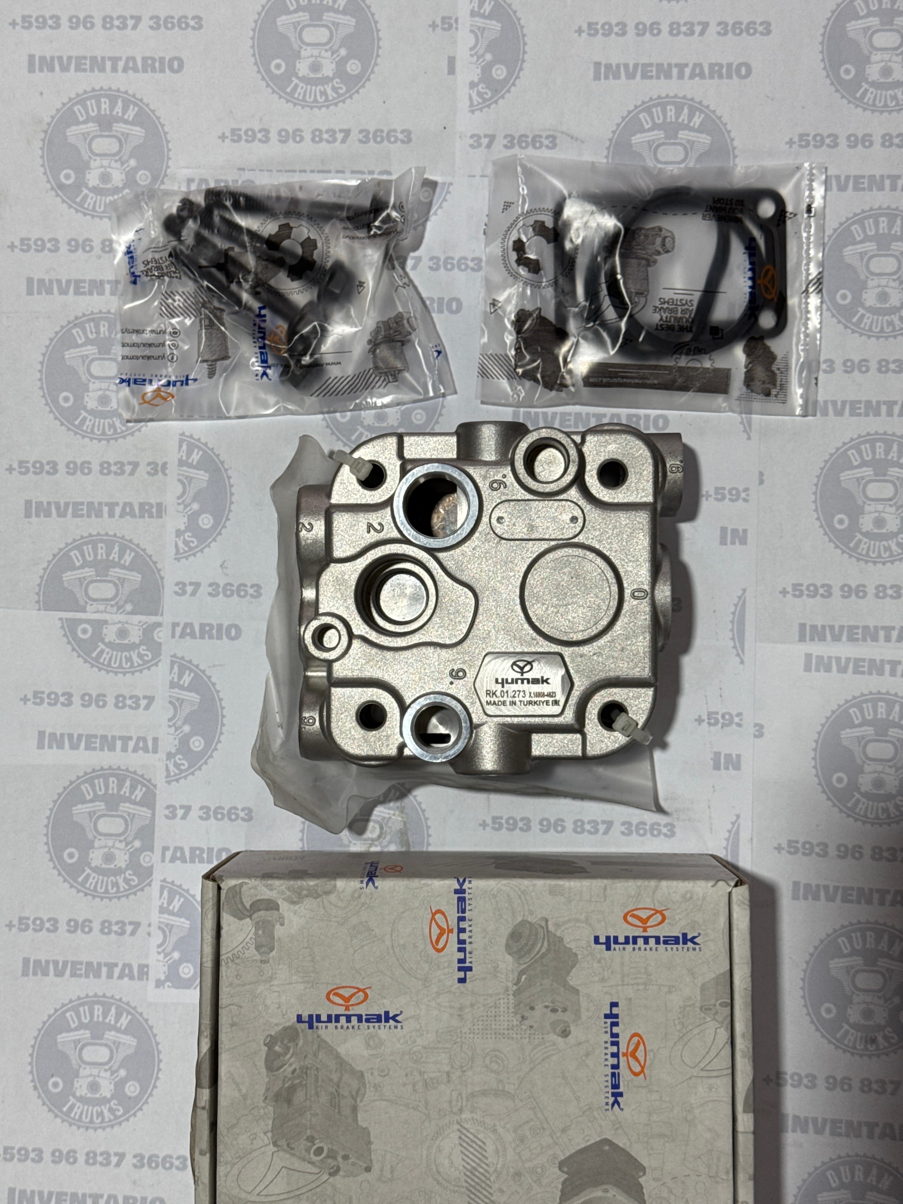 CABEZOTE DE COMPRESOR 80mm CUMMINS