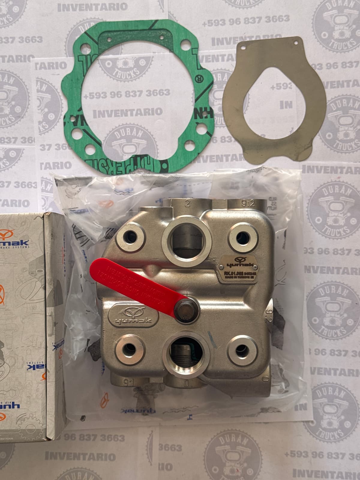 CABEZOTE DE COMPRESOR 88mm VW 13-180 / 15-180 / 17-300 / 17-210