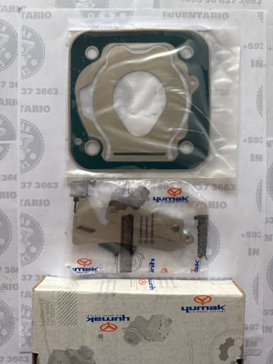 EMPAQUE Y LAMINAS DE CABEZOTE DE COMPRESOR 85mm FREIGHTLINER M2 - foto 2